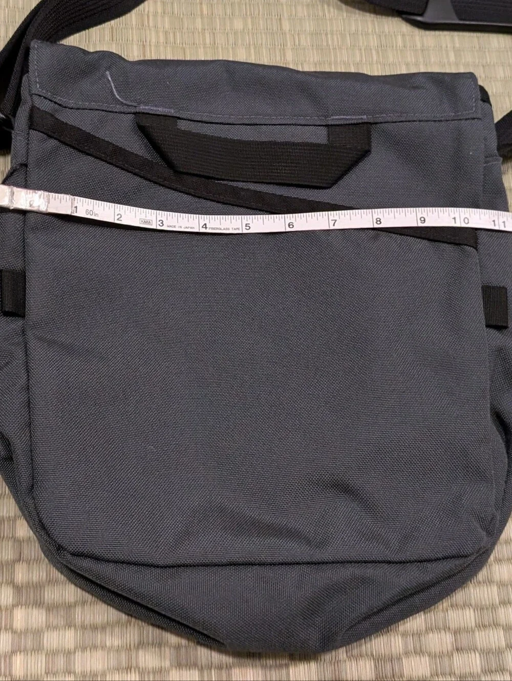 RARE Tom Bihn Small Cafe Bag in Nebulous Gray/Cayenne Cordura Made in USA